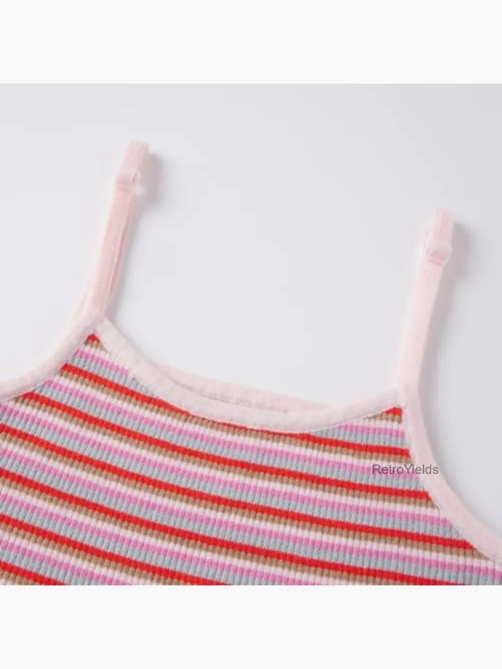 Ribbed Cami and Shorts Matching Lounge Set Two Piece Streetwear